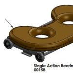 0015B Single action Bearing seat Complete