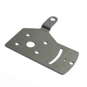 Foot Steer Steering Plate (Hard anodised)