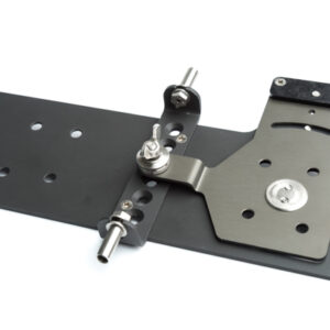 Foot Steer Shoe Plate - Spring Lock 250/270mm (Hard anodised)