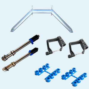 1X (Scull) Aero-Wing Single Complete (excl Back-Stays)