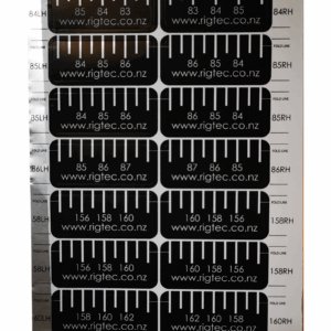 Spread sticker sheet (LH+RH)