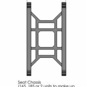 Seat Std Chassis 95mm (165-280mm wheel center)